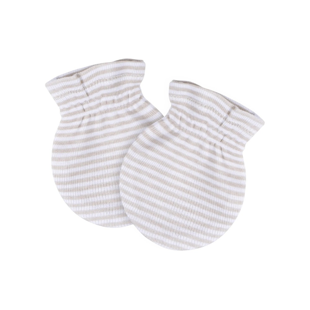 8 Pack Gerber Mittens No Scratch Neutral‎ Colors Unisex Baby 0-6 Months  NEW - Picture 6 of 7